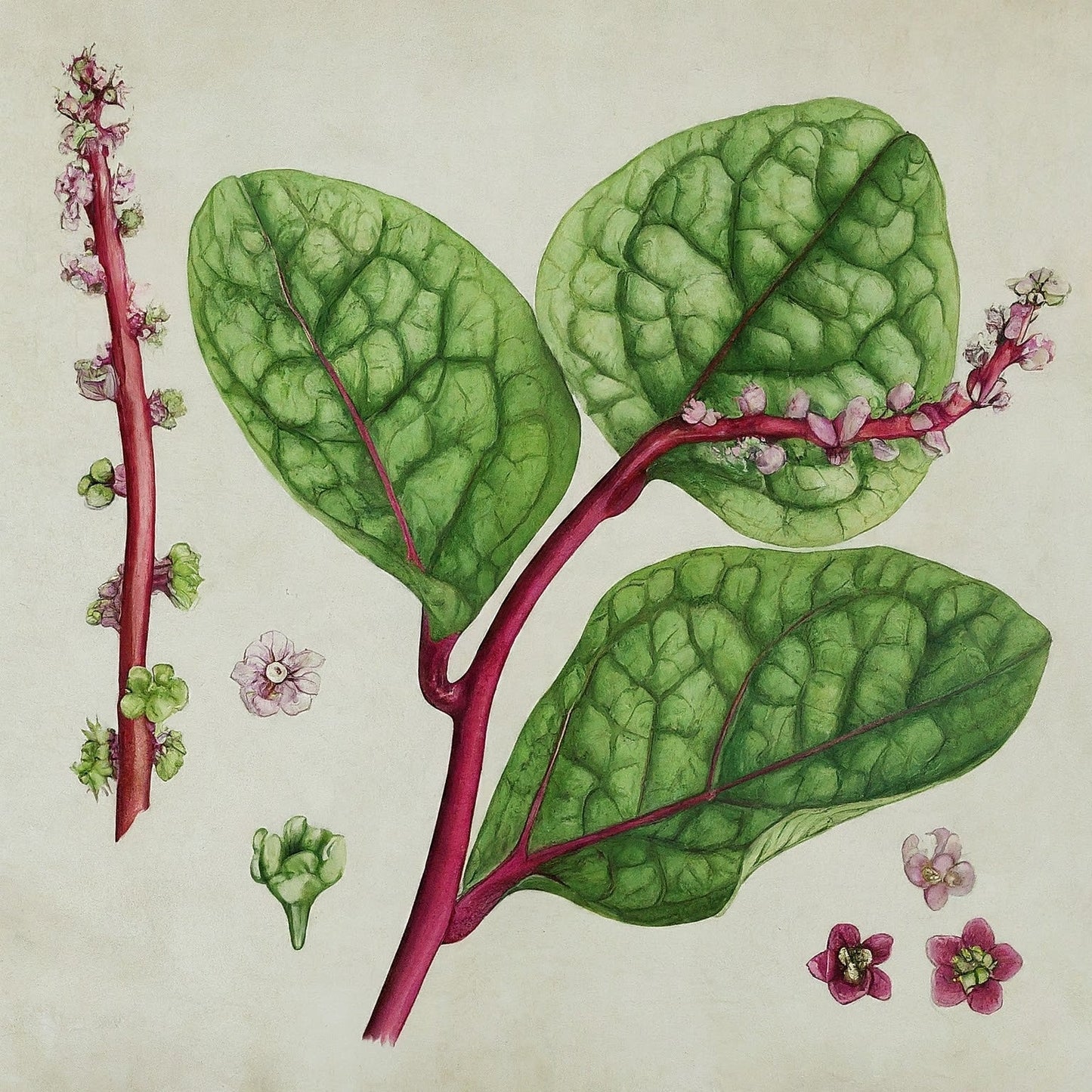Climbing Spinach (Basella alba)