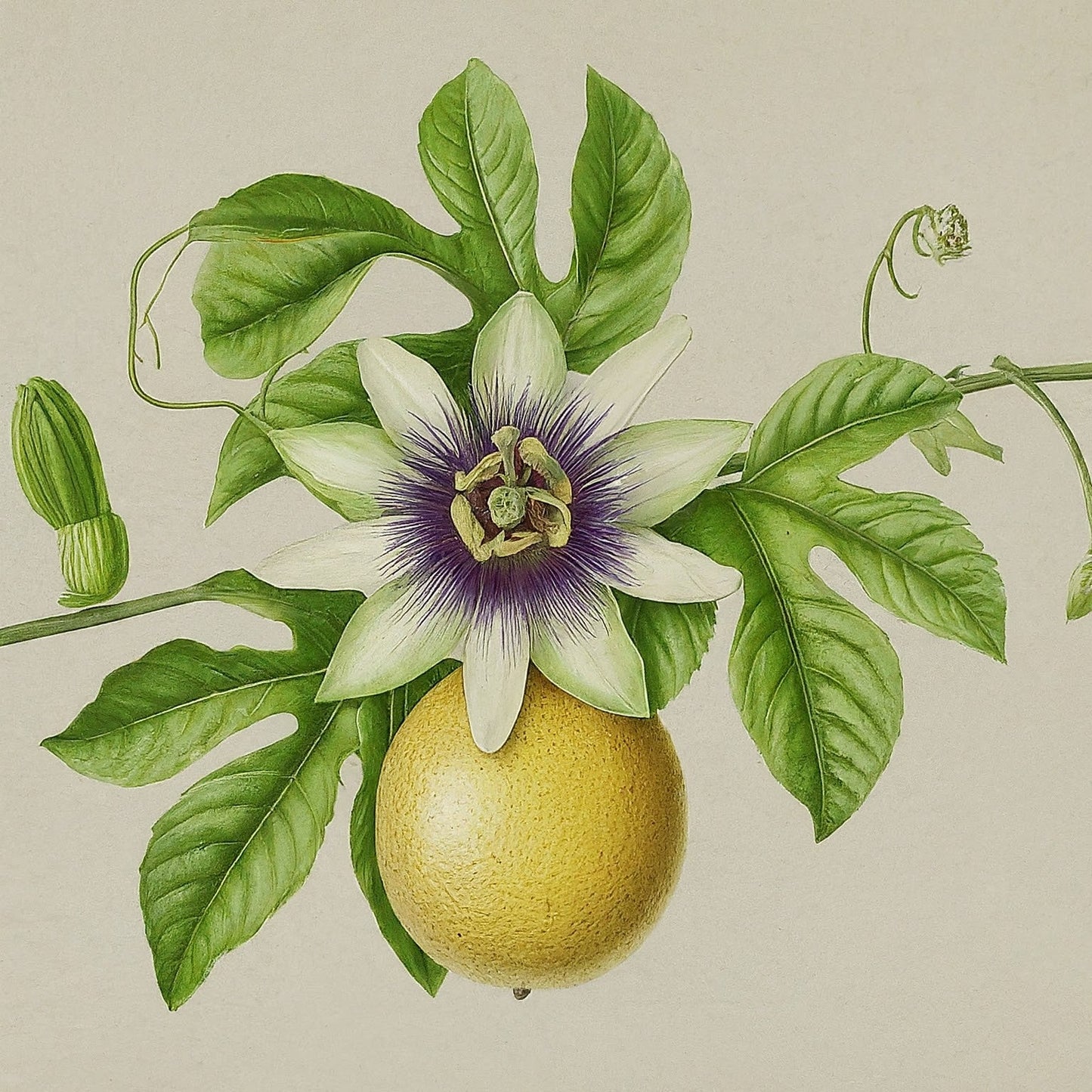 Passionfruit (Passiflora edulis)