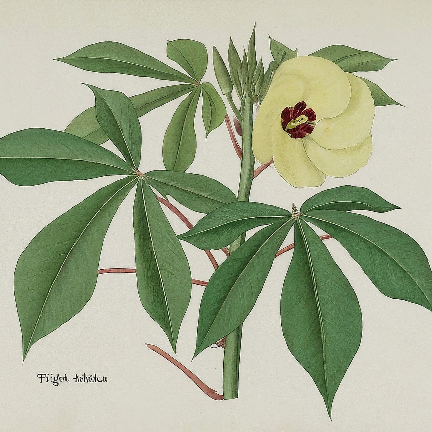 Tight Abika (Abelmoschus manihot)