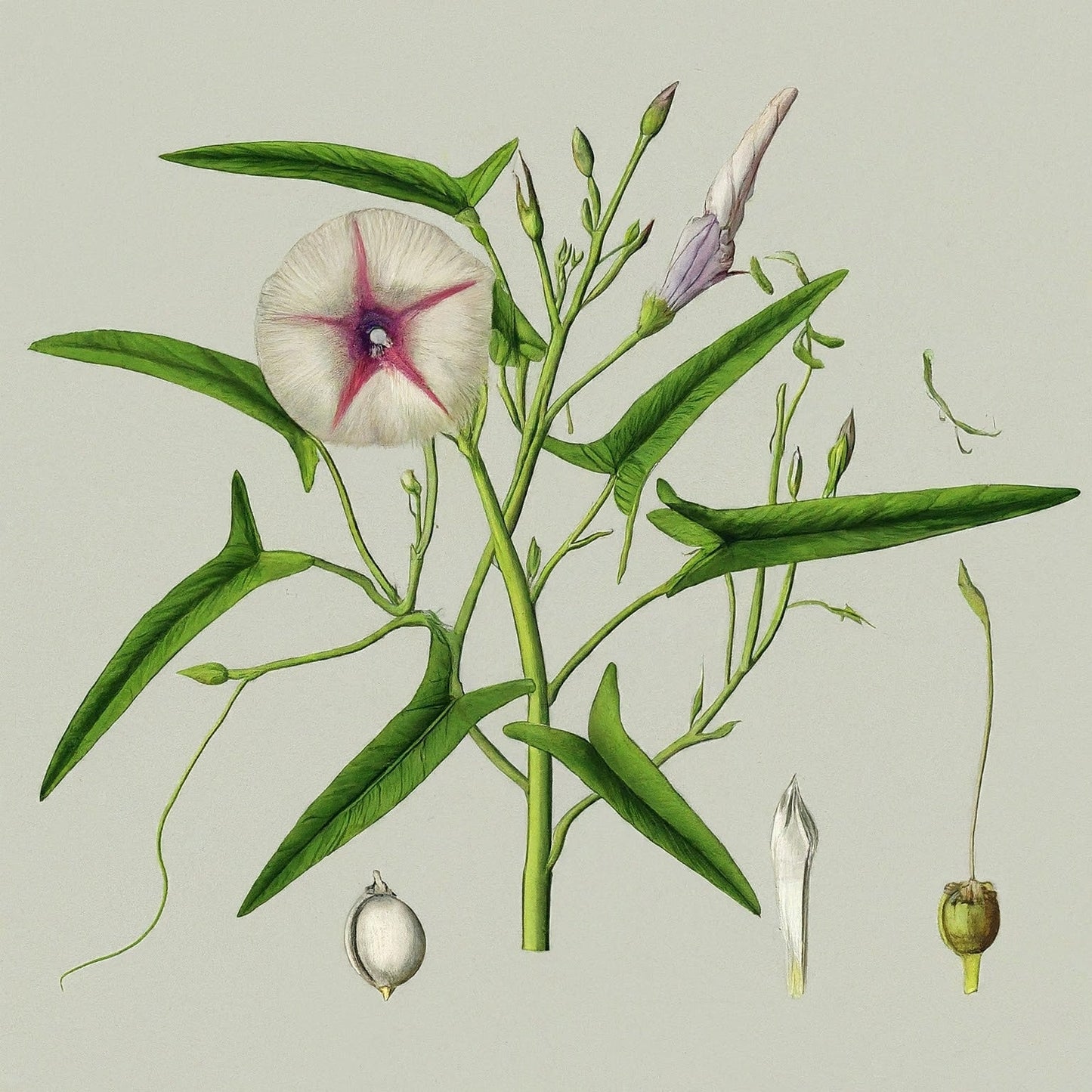 Water Convolvulus (Ipomoea aquatica)
