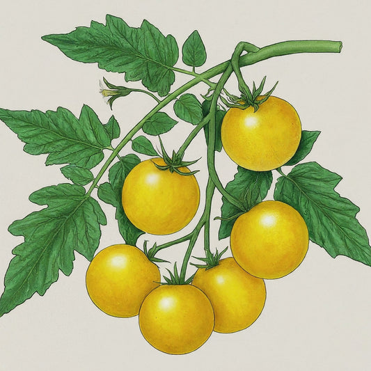 Cherry Tomato Yellow (Solanum lycopersicum)