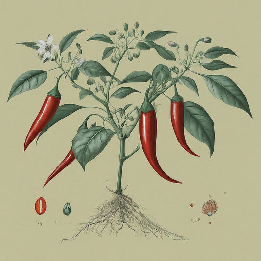 Chilli Large Red (Capsicum annuum)