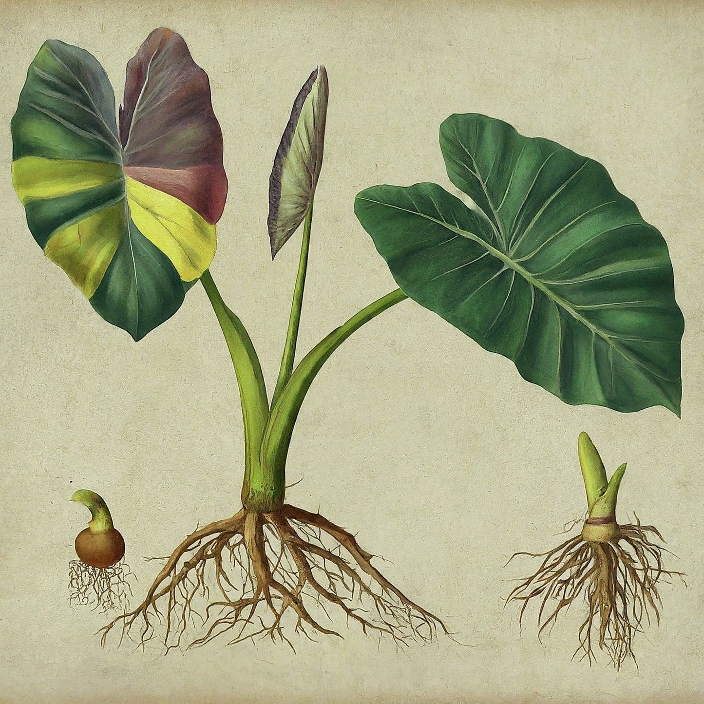 Taro (Colocasia esculenta)