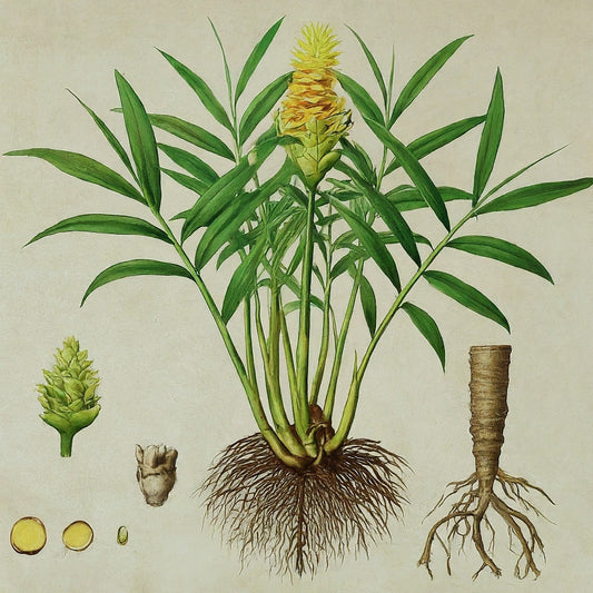 Ground Ginger (Zingiber officinale)