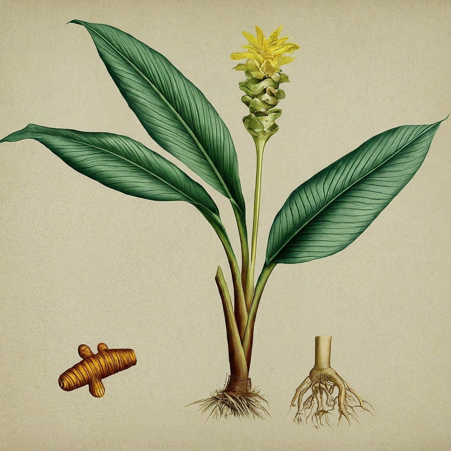 Yellow Turmeric (Curcuma longa)